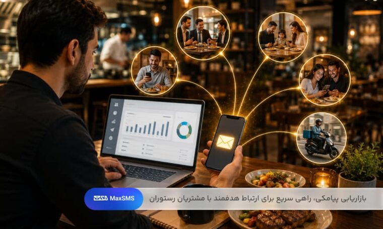 دسته‌بندی مشتریان و ارسال پیامک شخصی‌سازی‌شده، اثربخشی کمپین‌های تبلیغاتی رستوران را افزایش می‌دهد. 