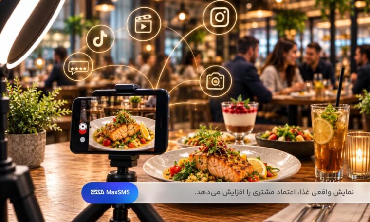 تصاویر باکیفیت از غذا، ویدئوهای آماده‌سازی و نمایش فضای واقعی رستوران، تجربه مجموعه را پیش از مراجعه به مخاطب منتقل می‌کنند. 